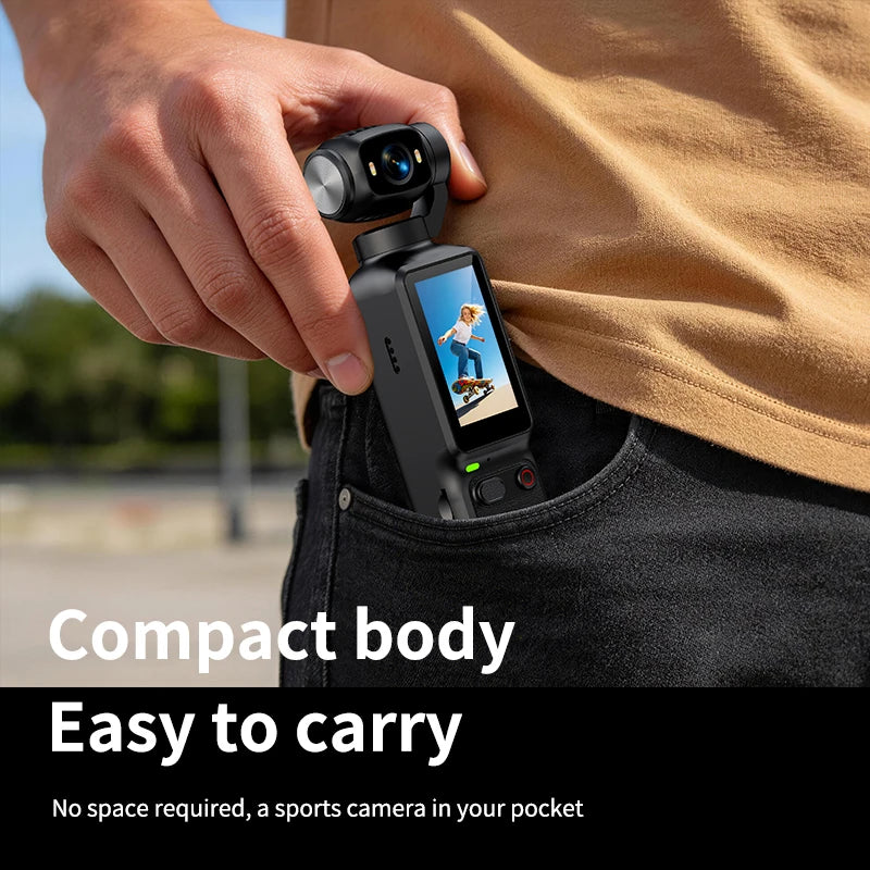 HD Vlogging Camera 180 Degree Rotatable For Vlog YouTube Tiktok Video Recording Entry Portable anti-shake Action Camera for gift